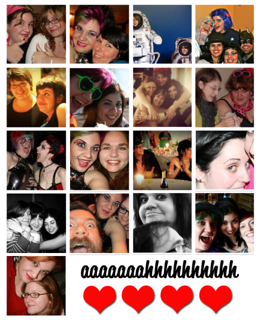 These are all the new profile pictures that showed up on Facebook. You can see why I might be overwhelmed.